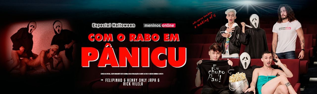 MeninosOnline –  Com o rabo em pânicu! 1 Felipinho, HenryOnlyJapa & RickVilela