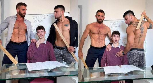 Liam Galty & Polo fuck and Sam Ledger
