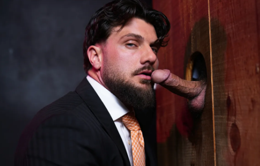 Hairy Wolf & Heath Halo White Collar Gloryhole
